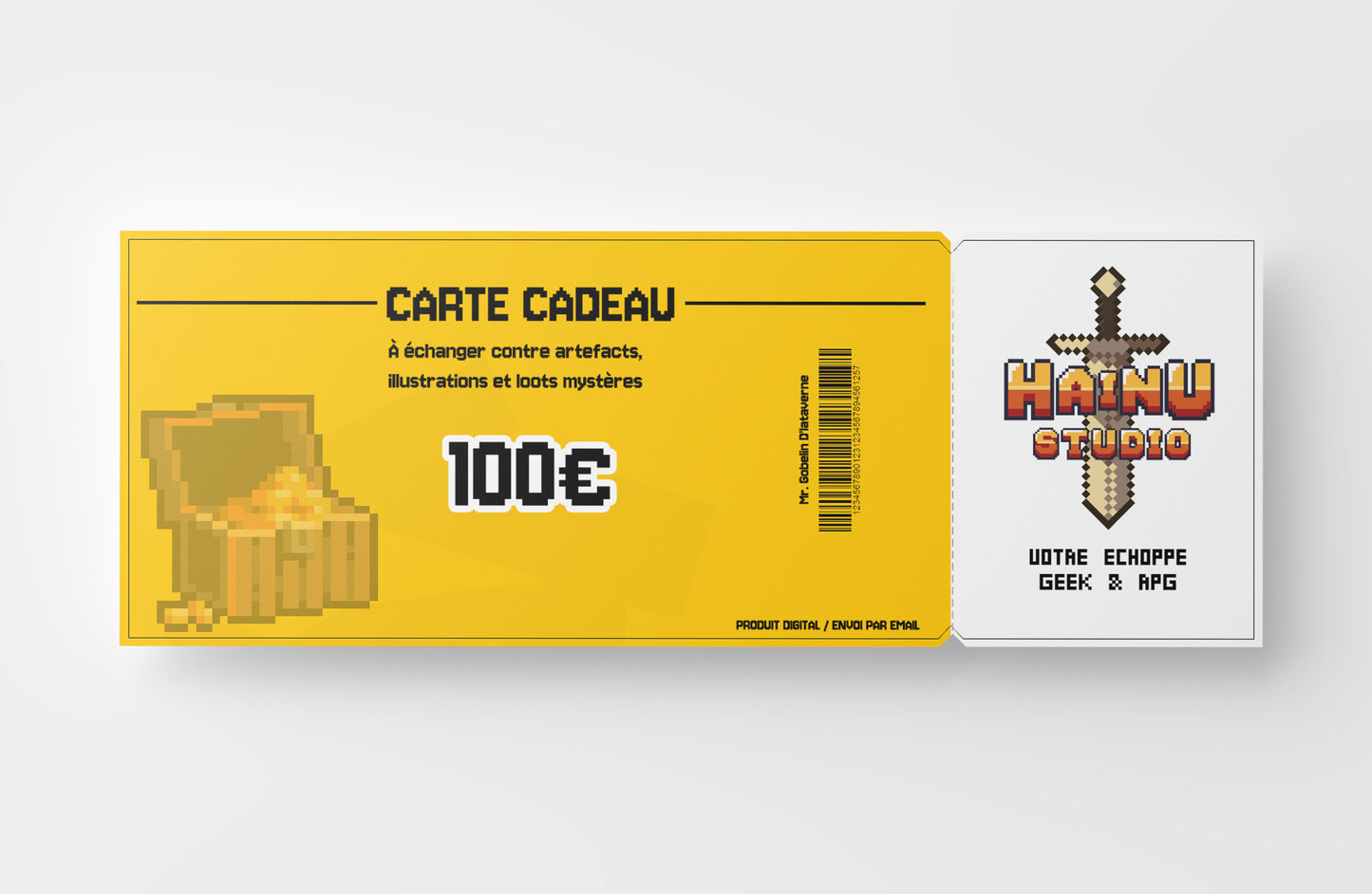 🎟️ Carte-cadeau digitale