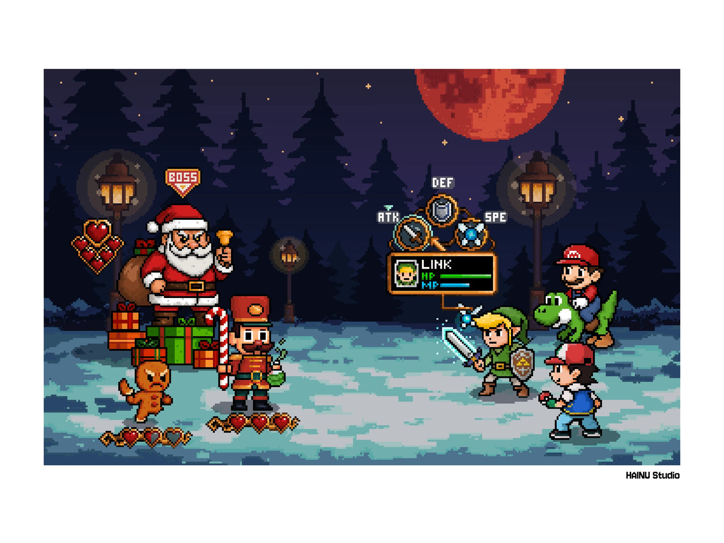 Pixel Chronicles : L’Épreuve du Père Nowël