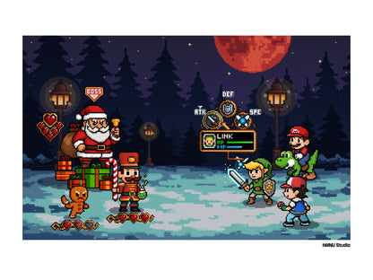 Pixel Chronicles : L’Épreuve du Père Nowël