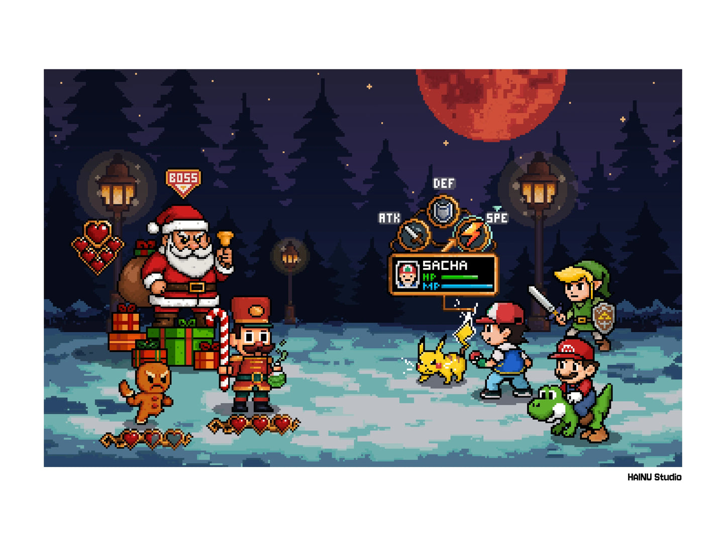 Pixel Chronicles : L’Épreuve du Père Nowël