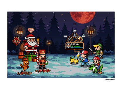 Pixel Chronicles : L’Épreuve du Père Nowël